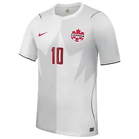 Maillot réplique domicile stade Nike Jonathan David White Canada Soccer 2026 pour homme