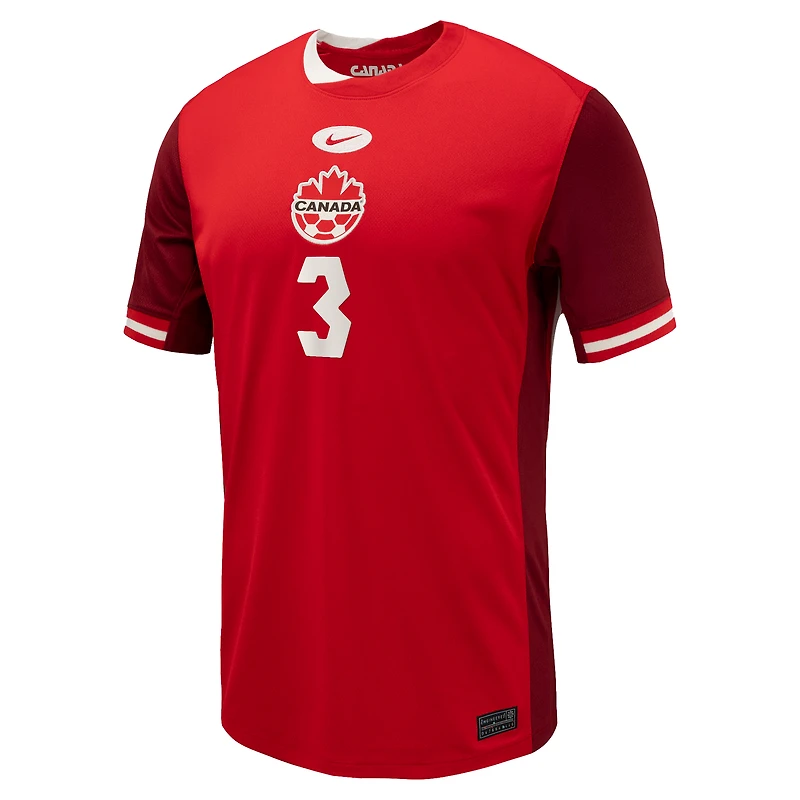 Men's Nike Kadeisha Buchanan Red Canada Soccer 2024 Home Replica Jersey