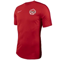 Men's Nike  Red Canada Soccer 2023/24 Pre-Match Top
