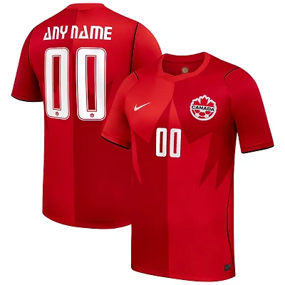 Men's Nike  White Canada Soccer 2026 Third Stadium Replica Custom Jersey