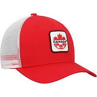 Casquette de camionneur Snapback Nike rouge Canada Soccer C99 Twill pour hommes