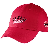 Men's Nike Red Canada Soccer Campus Adjustable Hat