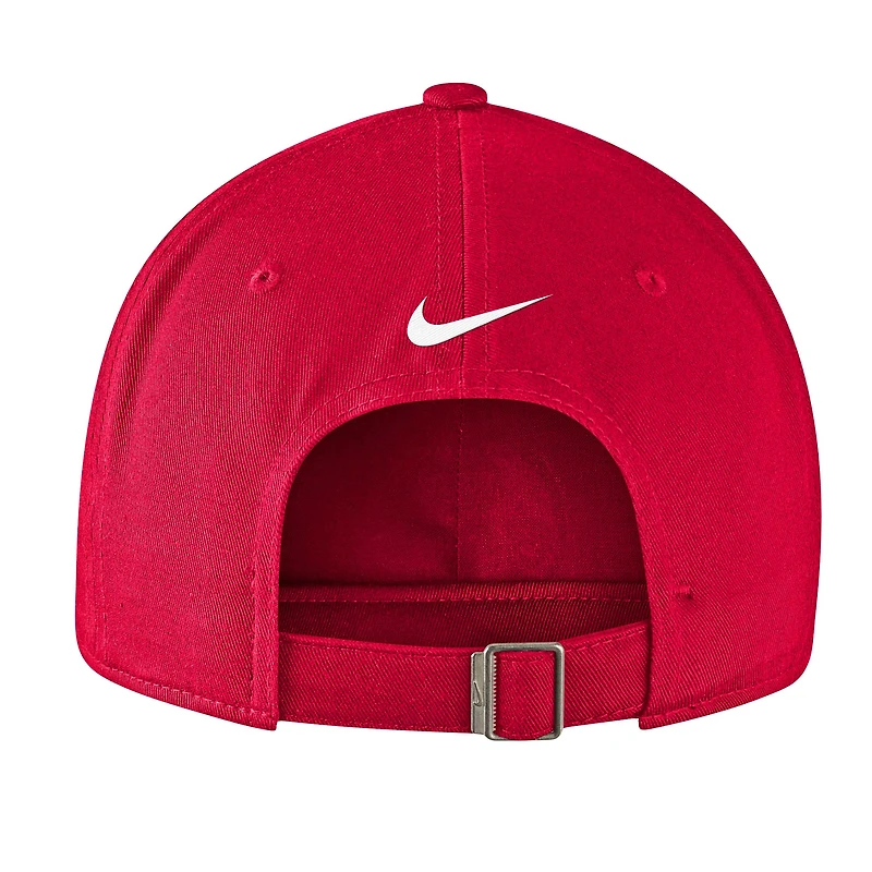 Men's Nike Red Canada Soccer Campus Adjustable Hat