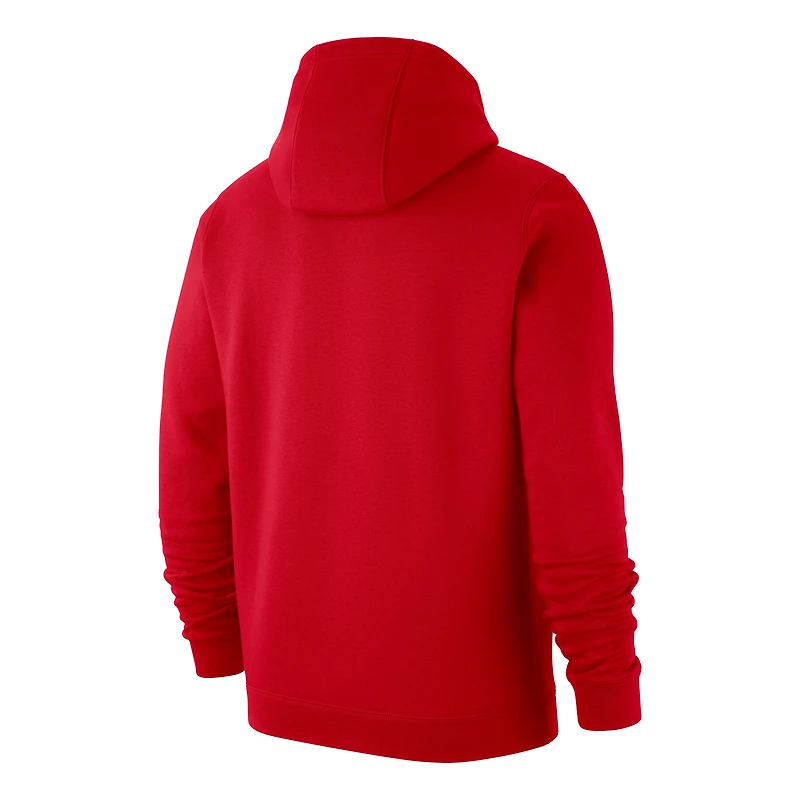 Men's Nike Red Canada Soccer Fleece Pullover Hoodie