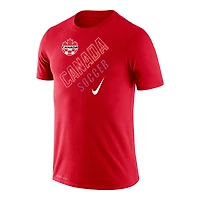Men's Nike Red Canada Soccer Legend Performance T-Shirt