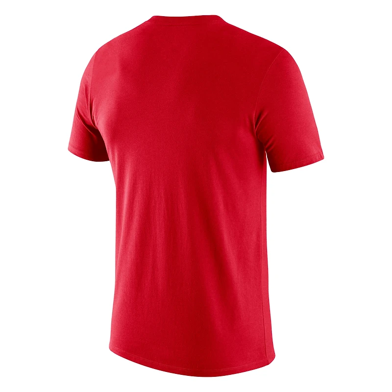 T-shirt Nike Canada Soccer Lockup Legend Performance pour homme, rouge