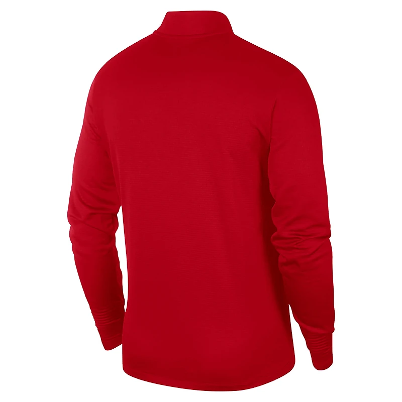 Men's Nike Red Canada Soccer Pacer Quarter-Zip Jacket