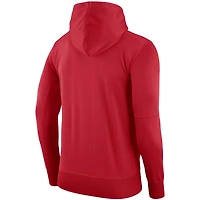 Chandail à capuchon en molleton Nike Canada Soccer Performance pour homme, rouge