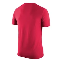 T-shirt Nike Canada Soccer Wordmark pour homme, rouge