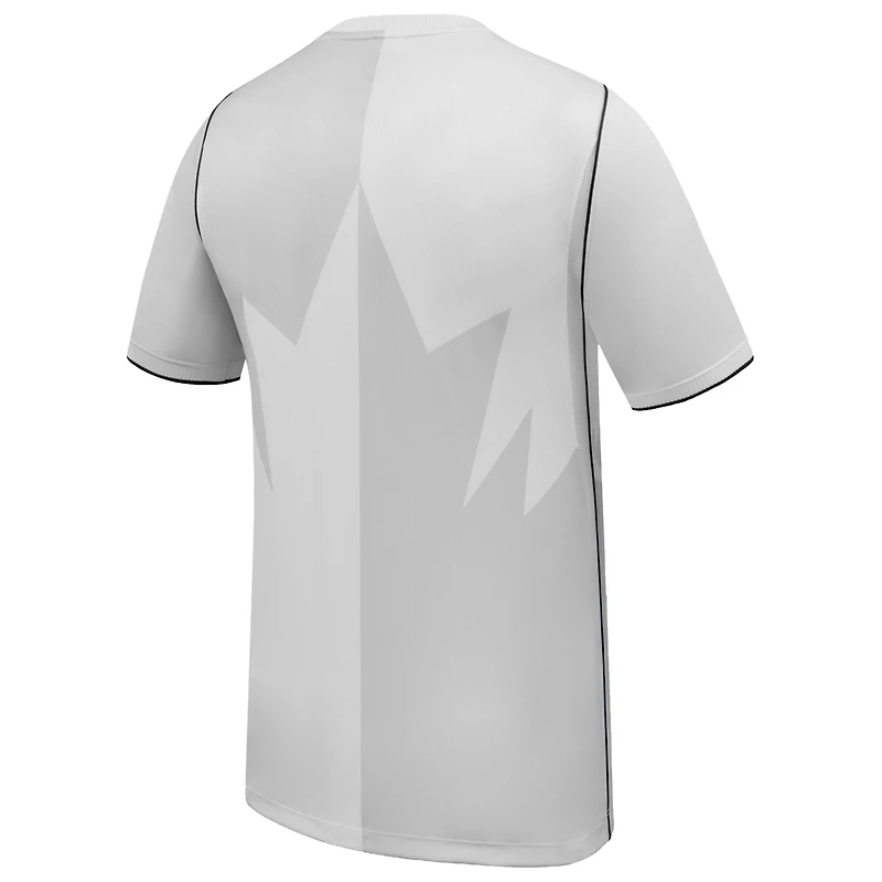 Men's Nike  White Canada Soccer 2026 Third Stadium Replica Jersey
