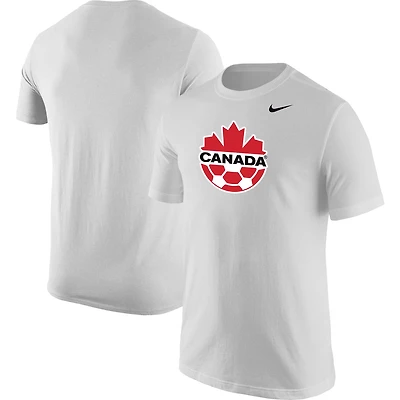 Men's Nike White Canada Soccer Core T-Shirt