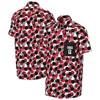 Men's Outerstuff Red FIFA World Cup 2026 Canada Woven Button-Down Shirt
