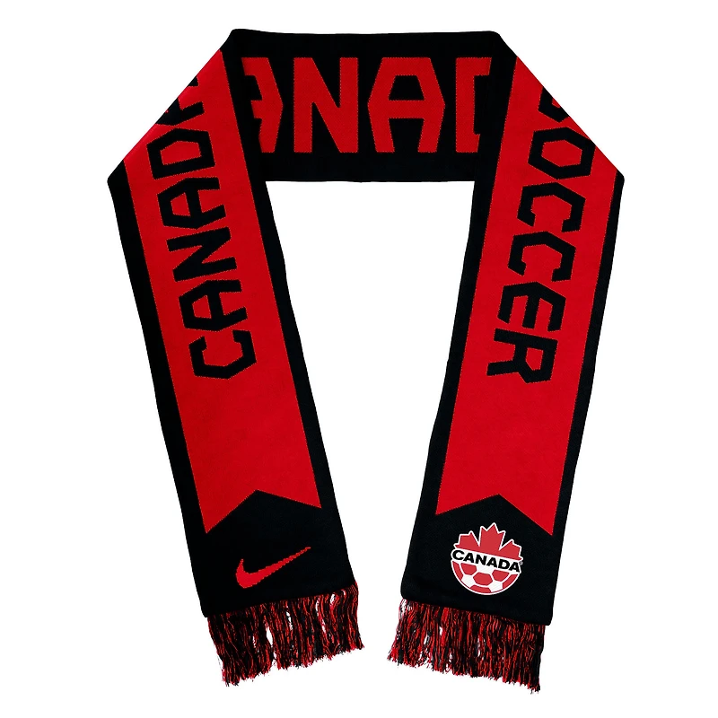 Écharpe de flèche de verbiage local de Nike Canada Soccer