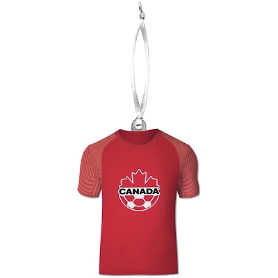 The Sports Vault Canada Soccer Jersey Ornament