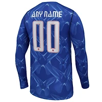Unisex Nike  Blue Canada Soccer 2026 Stadium Replica Custom Goalkeeper Jersey