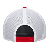 Casquette de camionneur ajustable Nike Canada Soccer Rise rouge unisexe