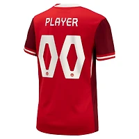 Maillot Pick-A-Player Nike rouge pour femme de Canada Soccer 2024 Domicile Replica