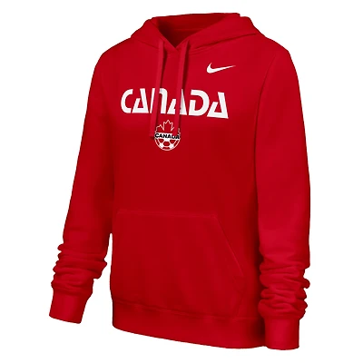 Women's Nike Canada Soccer Club Fleece Hoodie