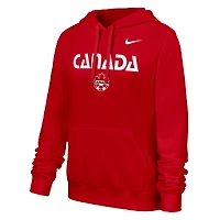 Women's Nike Canada Soccer Club Fleece Hoodie