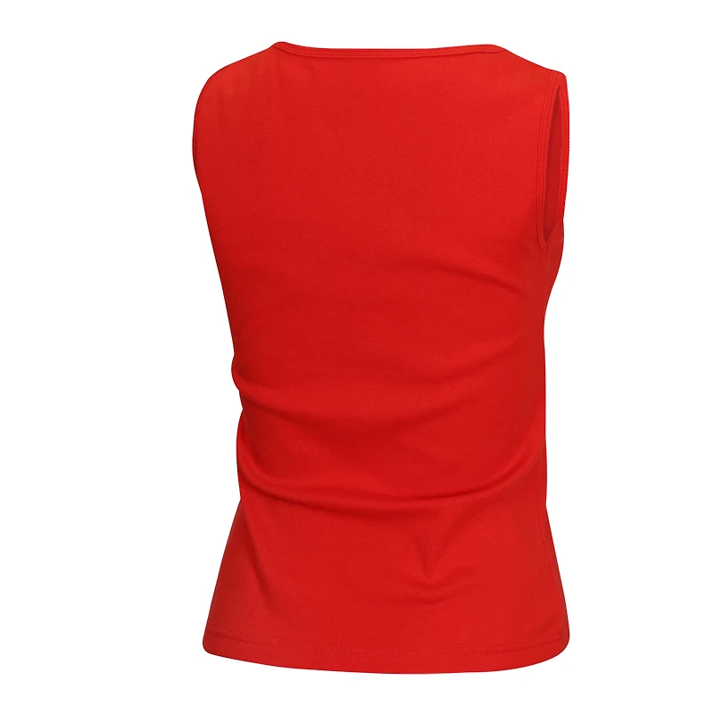 Women's Outerstuff Red Canada FIFA World Cup 2026 Country Supporter Boat Neck Tank Top