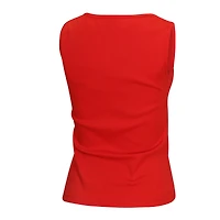 Women's Outerstuff Red Canada FIFA World Cup 2026 Country Supporter Boat Neck Tank Top