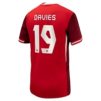 Maillot Nike Alphonso Davies pour enfant, réplique à domicile, rouge, Canada Soccer 2024