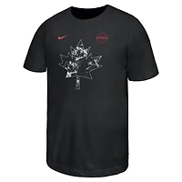 Youth Nike  Black Canada Soccer Core T-Shirt