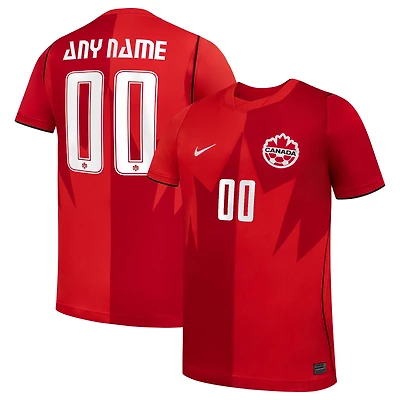 Maillot réplique personnalisé Nike blanc pour jeunes, Canada Soccer 2026, troisième stade