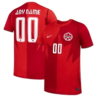 Maillot réplique personnalisé Nike blanc pour jeunes, Canada Soccer 2026, troisième stade