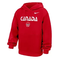 Youth Nike Canada Soccer Club Fleece Hoodie