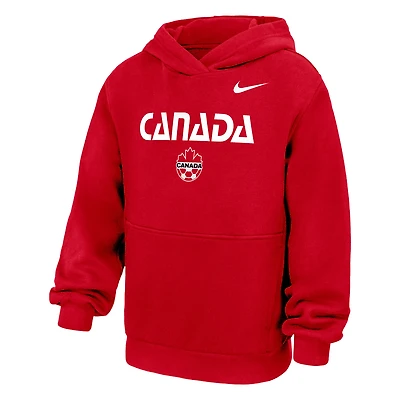 Youth Nike Canada Soccer Club Fleece Hoodie