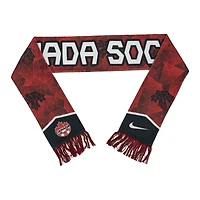 Écharpe à crochet en jersey de l'équipe nationale féminine du Canada Nike rouge