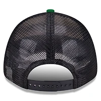 Casquette de camionneur ajustable 9FORTY 2025 NASCAR Hall of Fame de Carl Edwards pour homme New Era noire/verte
