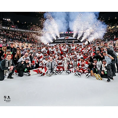 Carolina Hurricanes Unsigned 2026 Stanley Cup Champions Team Celebration Photograph