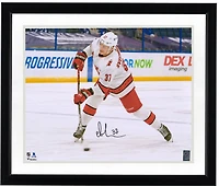 Andrei Svechnikov Carolina Hurricanes Autographed 16" x 20" White Shooting Photograph