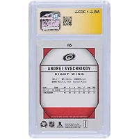 Andrei Svechnikov Carolina Hurricanes Autographed 2018-19 Upper Deck O-Pee-Chee Coast To Coast #165 CGC Fanatics Witnessed Authenticated Auto 10 Rookie Card