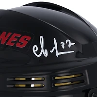 Casque mini noir autographié par Andrei Svechnikov des Hurricanes de la Caroline
