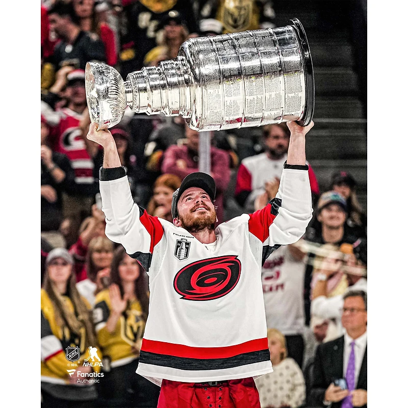 Andrei Svechnikov Carolina Hurricanes Unsigned 2026 Stanley Cup Champions Raising Photograph