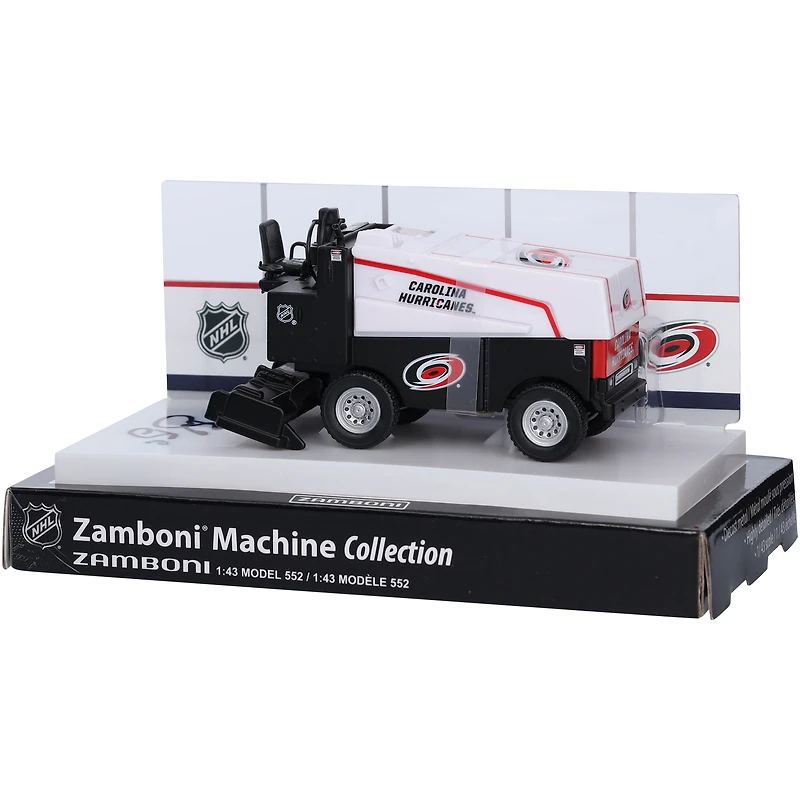 Brent Burns Carolina Hurricanes Autographed 1:43 Scale Die-Cast Zamboni 