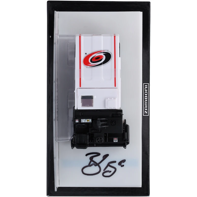 Brent Burns Carolina Hurricanes Autographed 1:43 Scale Die-Cast Zamboni 
