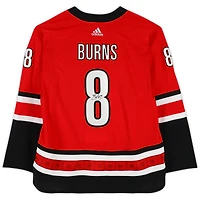 Brent Burns Carolina Hurricanes Autographed Red Adidas Authentic Jersey