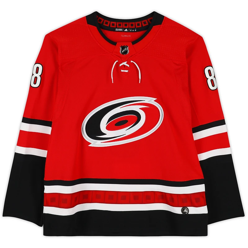 Brent Burns Carolina Hurricanes Autographed Red Adidas Authentic Jersey