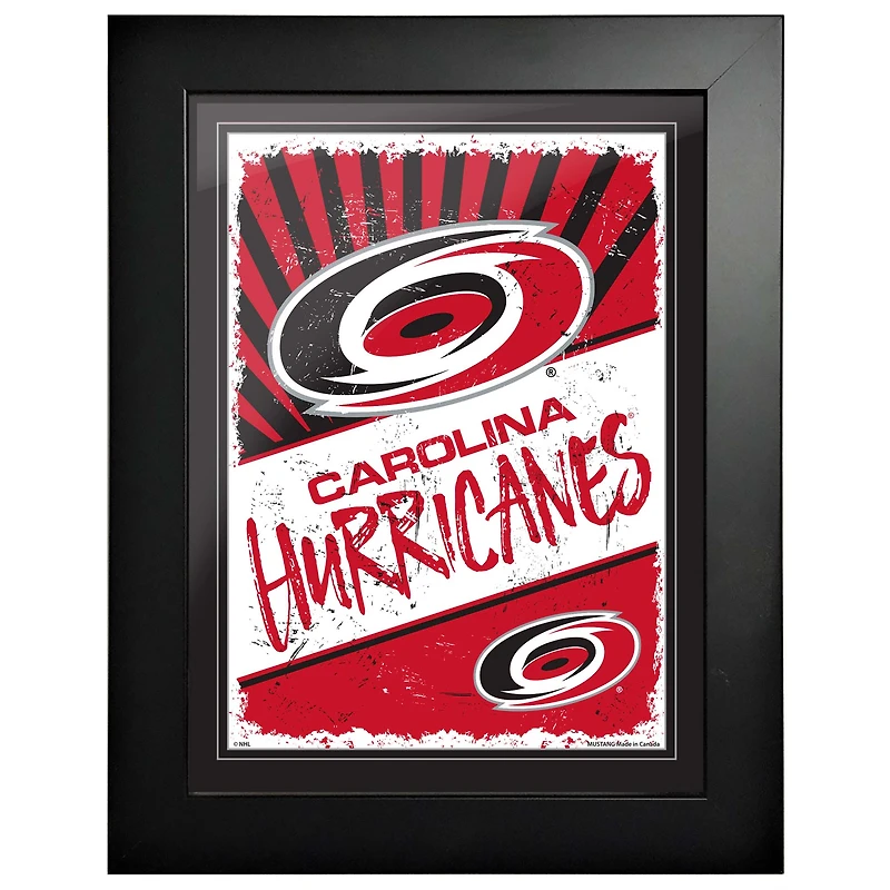 Carolina Hurricanes - 12'' x 16'' Classic Print Framed Art