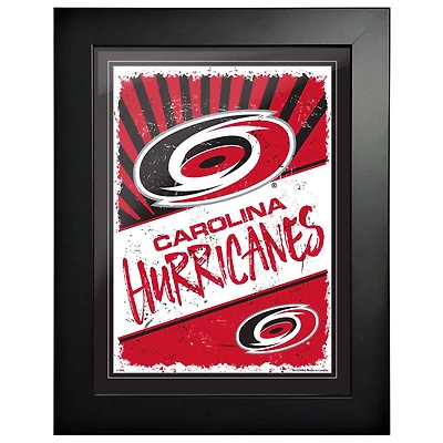 Carolina Hurricanes - 12'' x 16'' Classic Print Framed Art