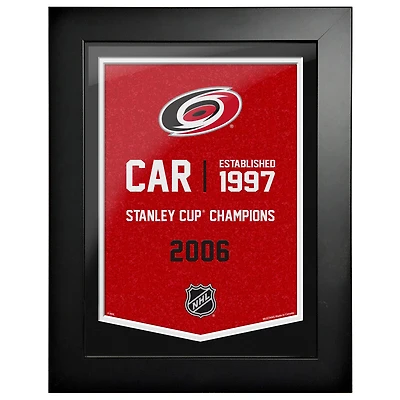 Carolina Hurricanes - 12'' x 16'' Team Empire Framed Artwork
