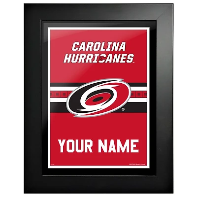 Carolina Hurricanes - Cadre de personnalisation d'équipe de 12 `` x 16 ''
