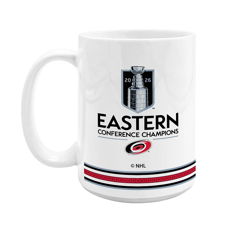 Carolina Hurricanes 2026 NHL Eastern Conference Champions 15oz. Ceramic Mug