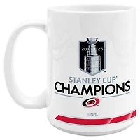 Carolina Hurricanes 2026 Stanley Cup Champions 15oz. Coffee Mug