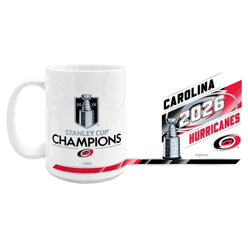 Carolina Hurricanes 2026 Stanley Cup Champions 15oz. Coffee Mug