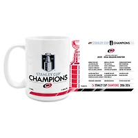 Carolina Hurricanes 2026 Stanley Cup Champions 15oz. Roster Coffee Mug